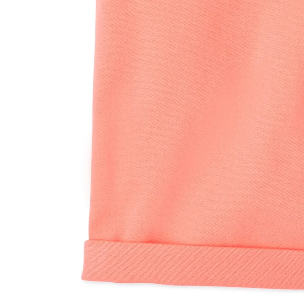 THE CHILDREN’S PLACE • Roll Cuff Twill Skimmer Shorts Pretty Peach